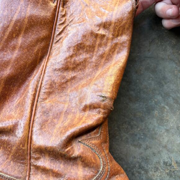 Vintage Tony Lama‎ Leather Cowboy Boots main image 8